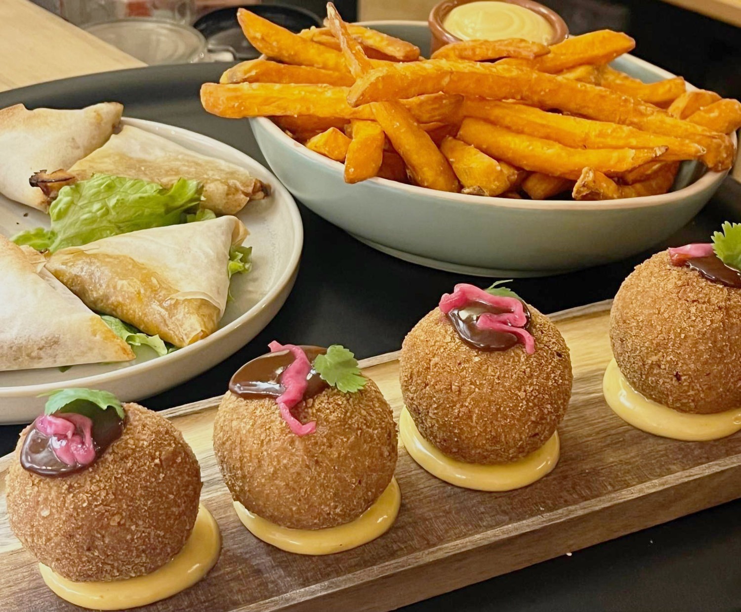 Verdot Gourmet platter from partner restaurant Le Verdot, wine tourism experience in the Cévennes